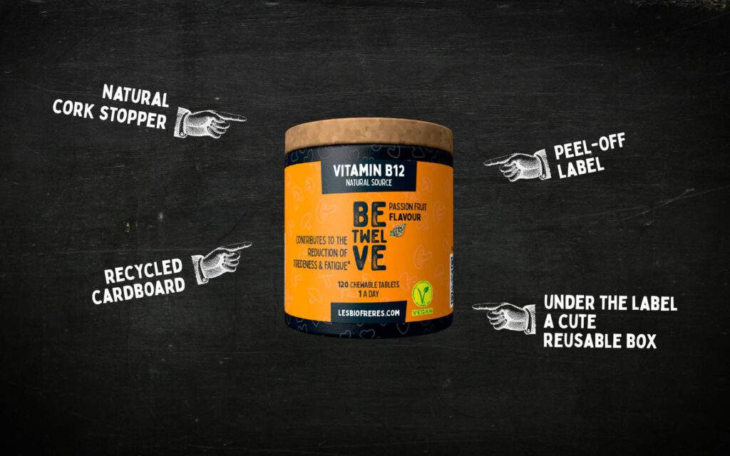 Bédouze Fruit de la Passion – Comprimés à croquer – Vitamine B12