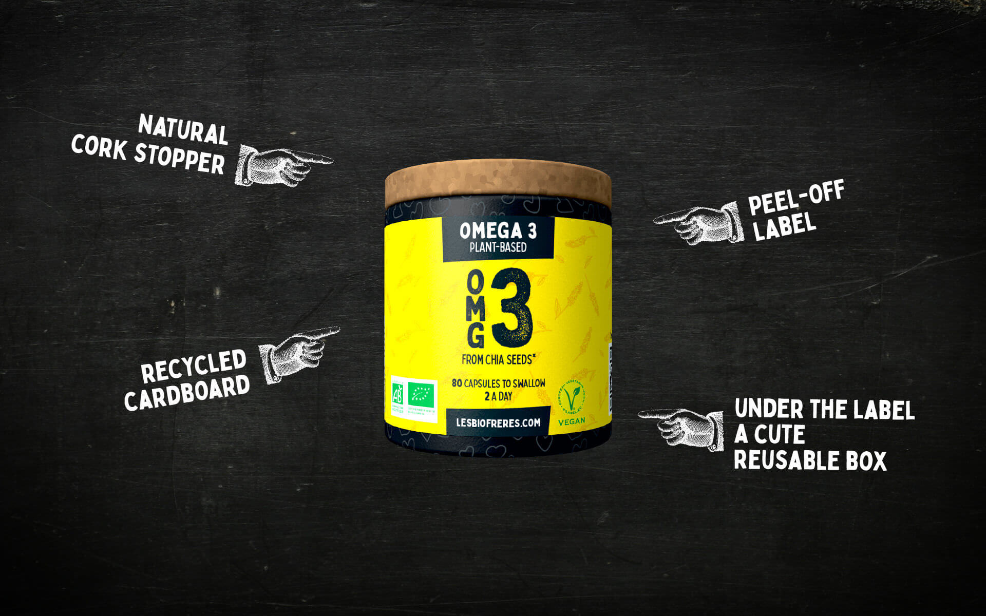 OMG 3 – gélules à avaler – Oméga 3