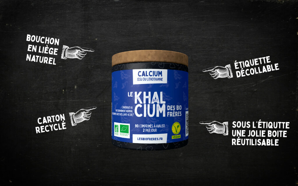 Khalcium – Comprimés à avaler– Calcium