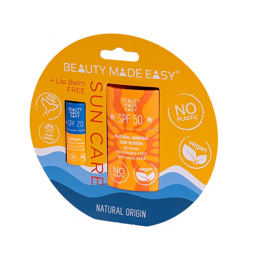 Sun Care Promo Pack with SPF 50 + Lip Balm SPF 20