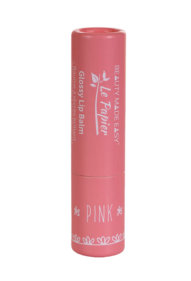 Glossy Lip balm with Collagen – Pink