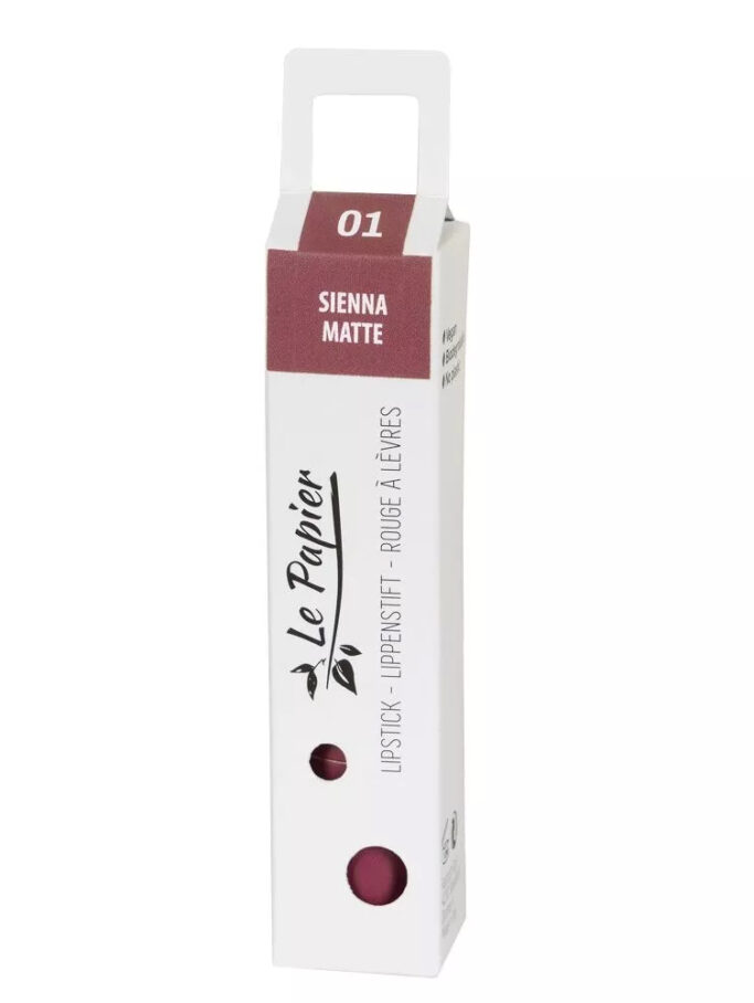 Le Papier lipstick SIENNA 01 matte