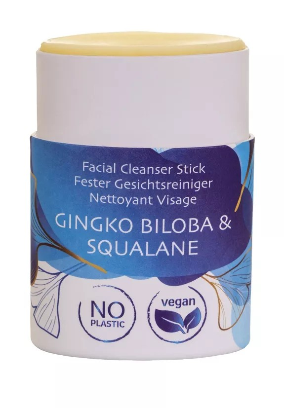 Facial Cleanser stick with Gingko Biloba &Squalane