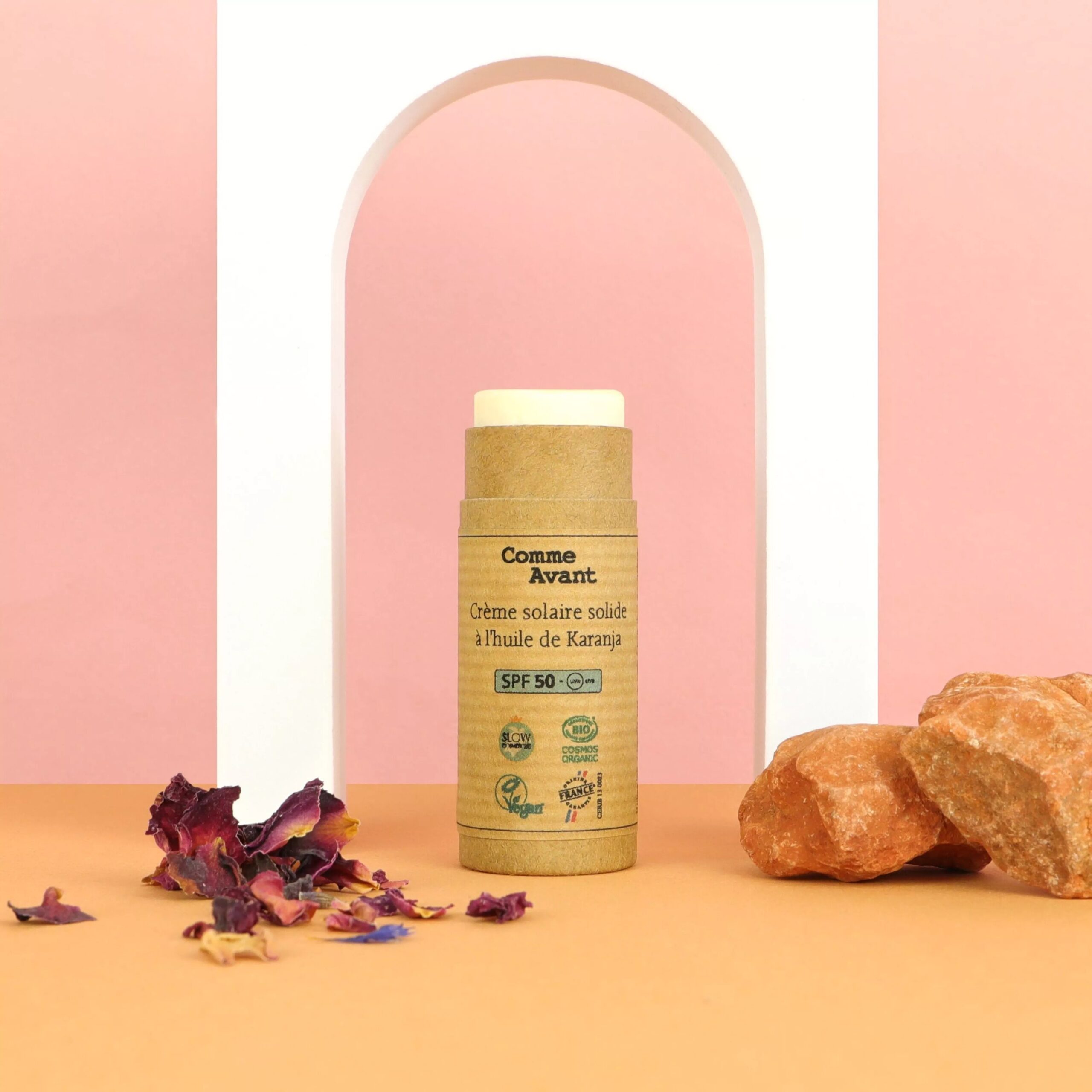 Organic sun stick SPF50 – Face & Lips