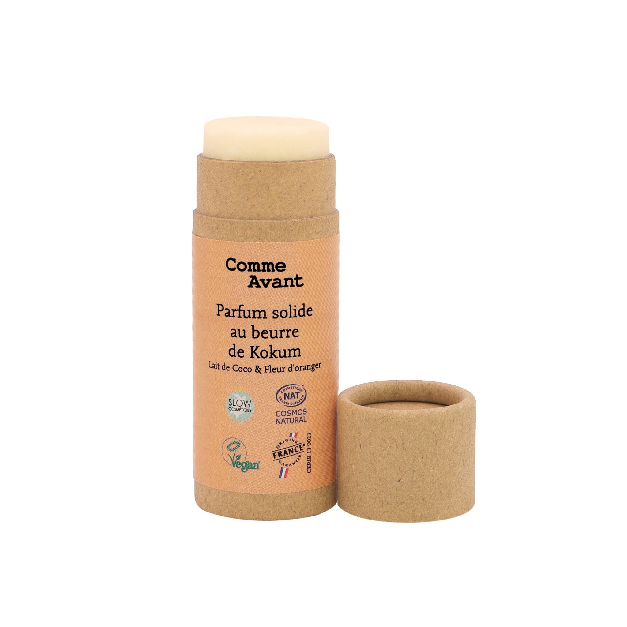 Parfum solide sucré au beurre de kokum – Coconut Milk & Orange Blossom