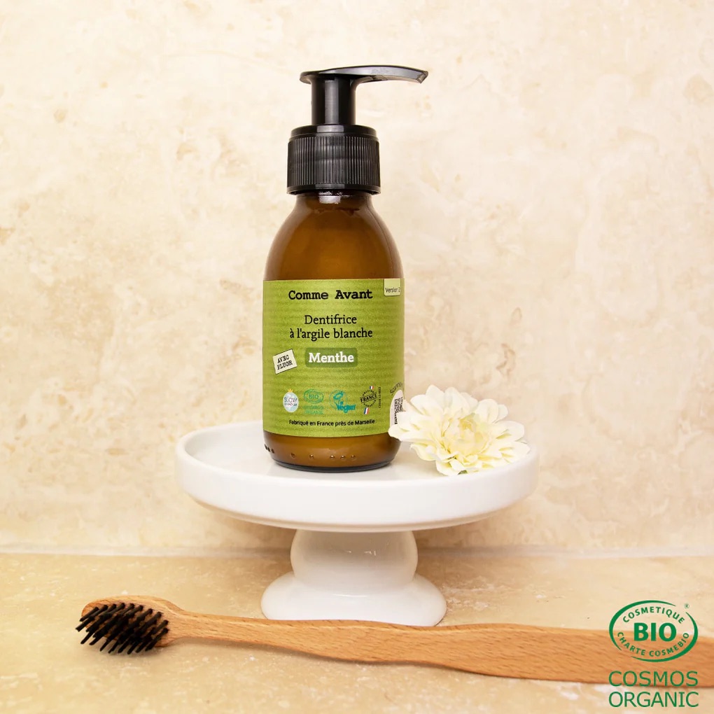 Dentifrice en pâte à la menthe – recharge de dentifrice