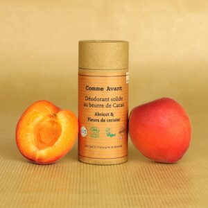 Déodorant solide abricot &fleurs de cerisier – Lot de 2 recharges