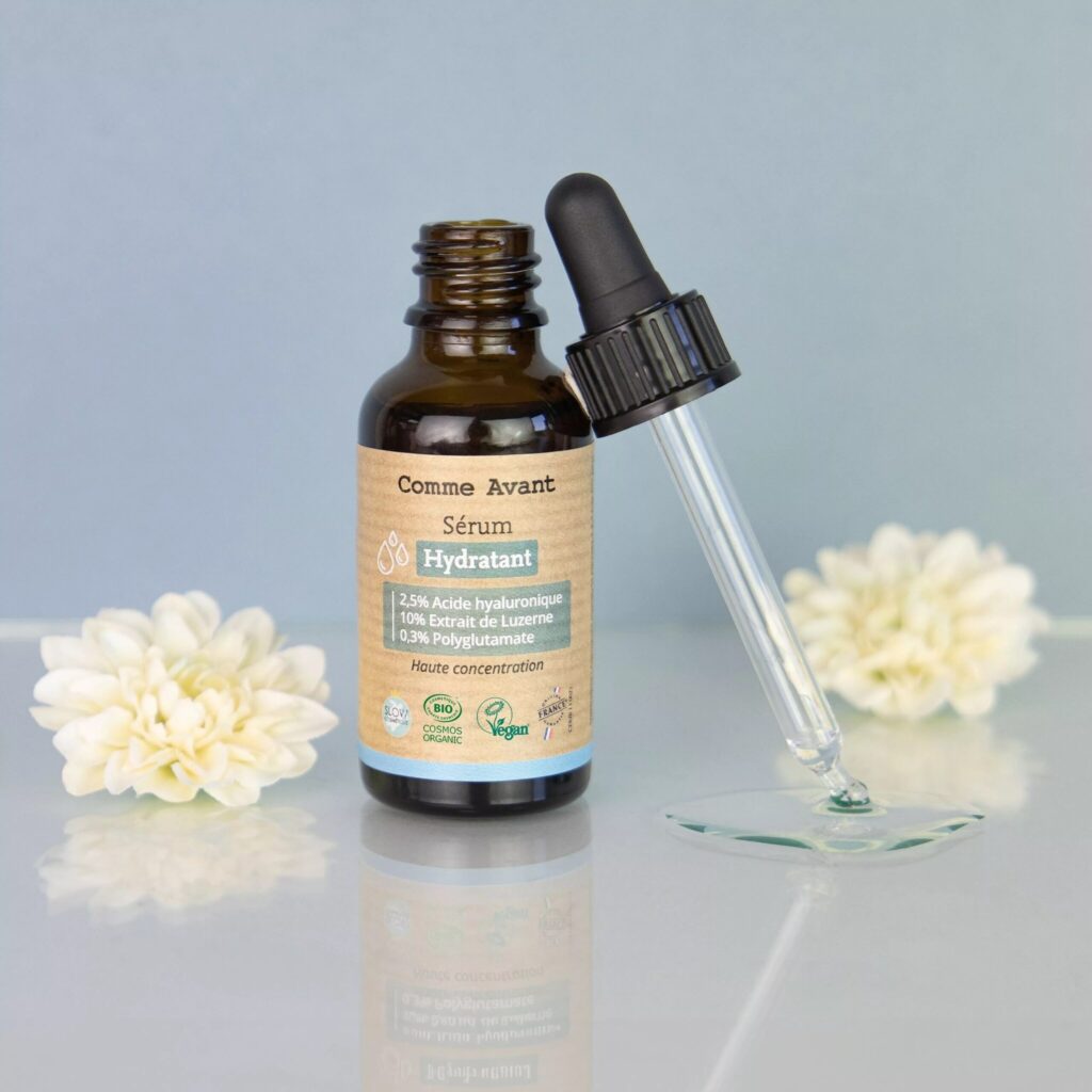 High concentration hyaluronic acid hydrating serum