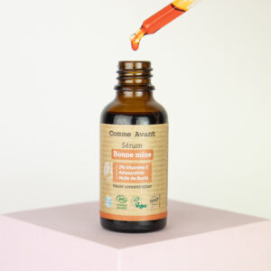 High concentration serum with glow effect