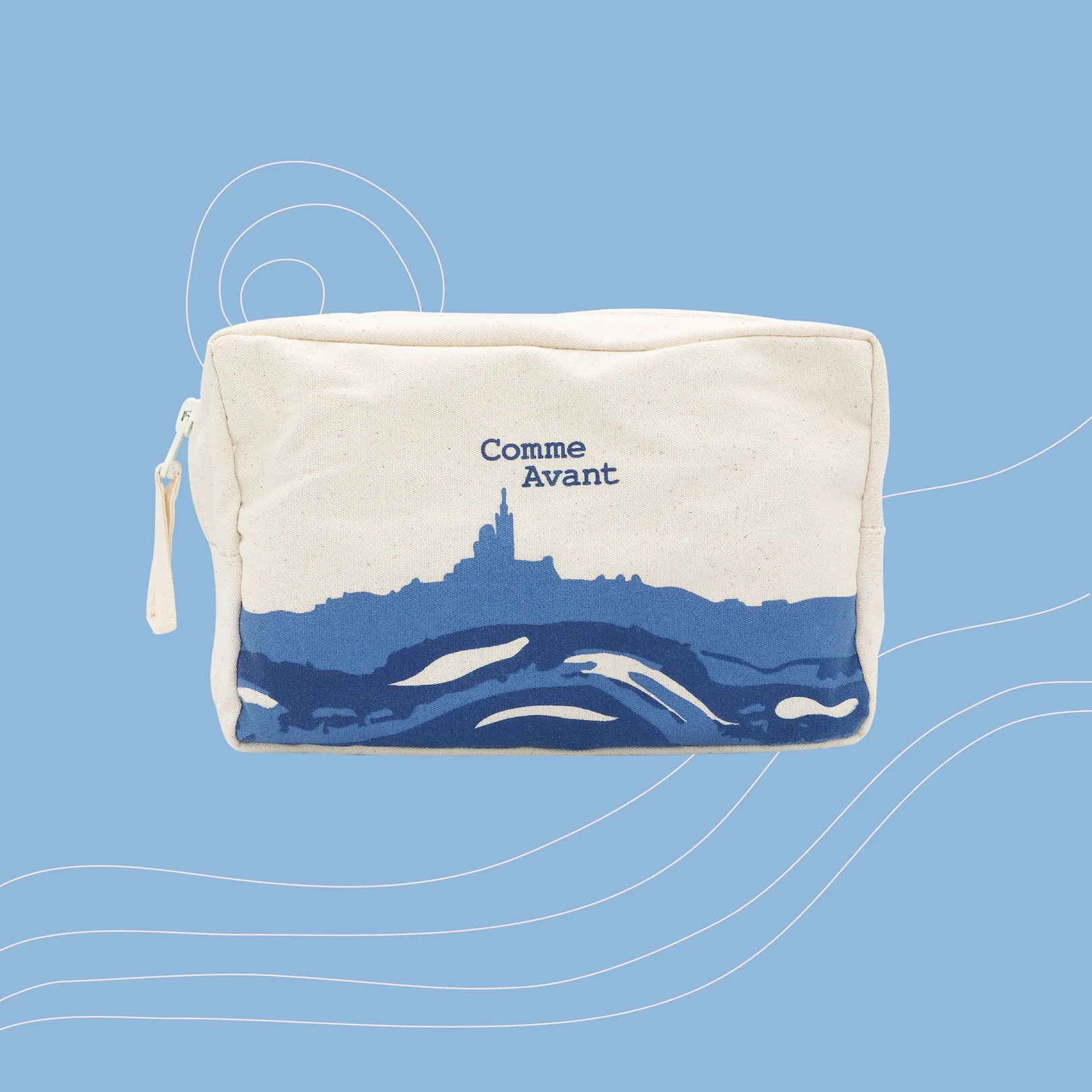 Trousse de Toilette Marseille en coton bio