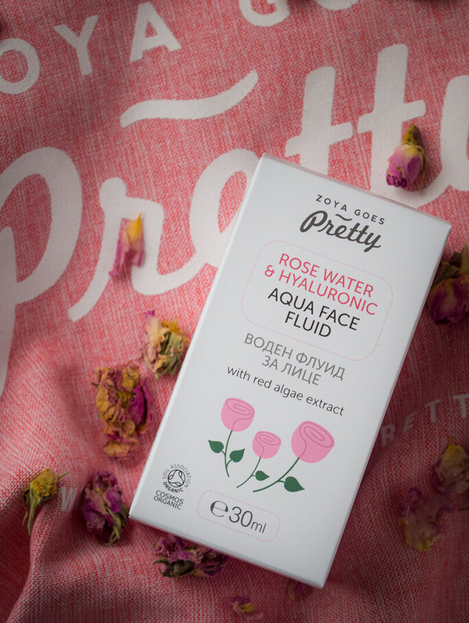 Rose Water & Hyaluronic Aqua Fluid