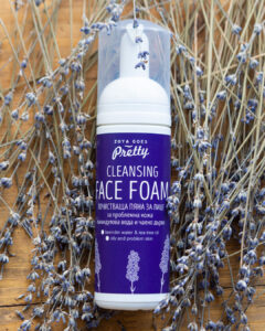 Cleansing face foam-Lavender & Tea Tree