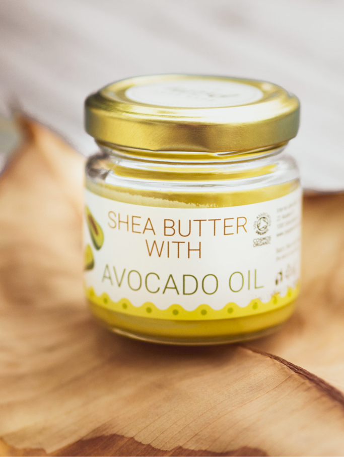 Shea butter with avocado oil