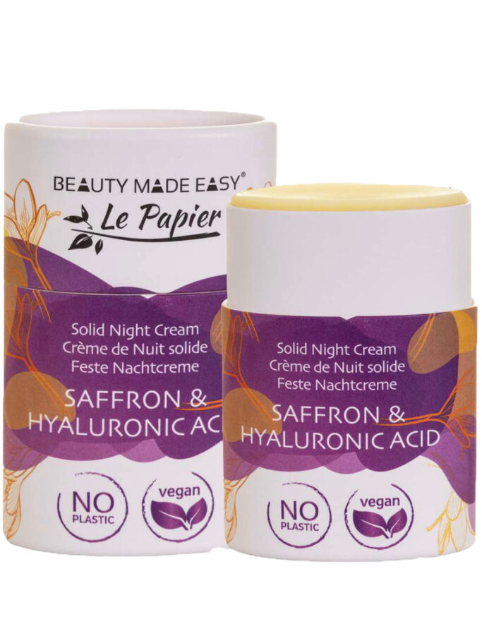 Night Cream stick with Saffron & Hyaluronic Acid