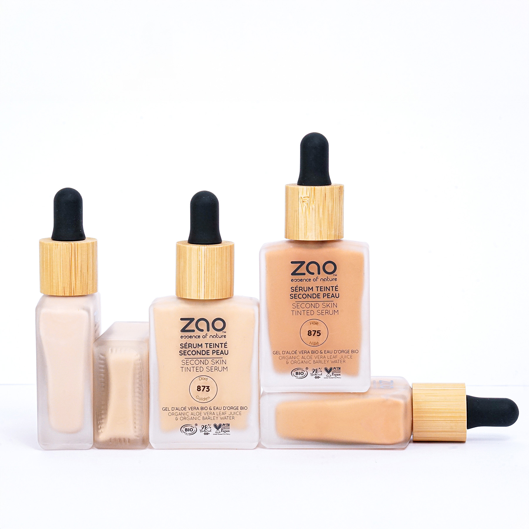 Second skin tinted serum-873 Golden