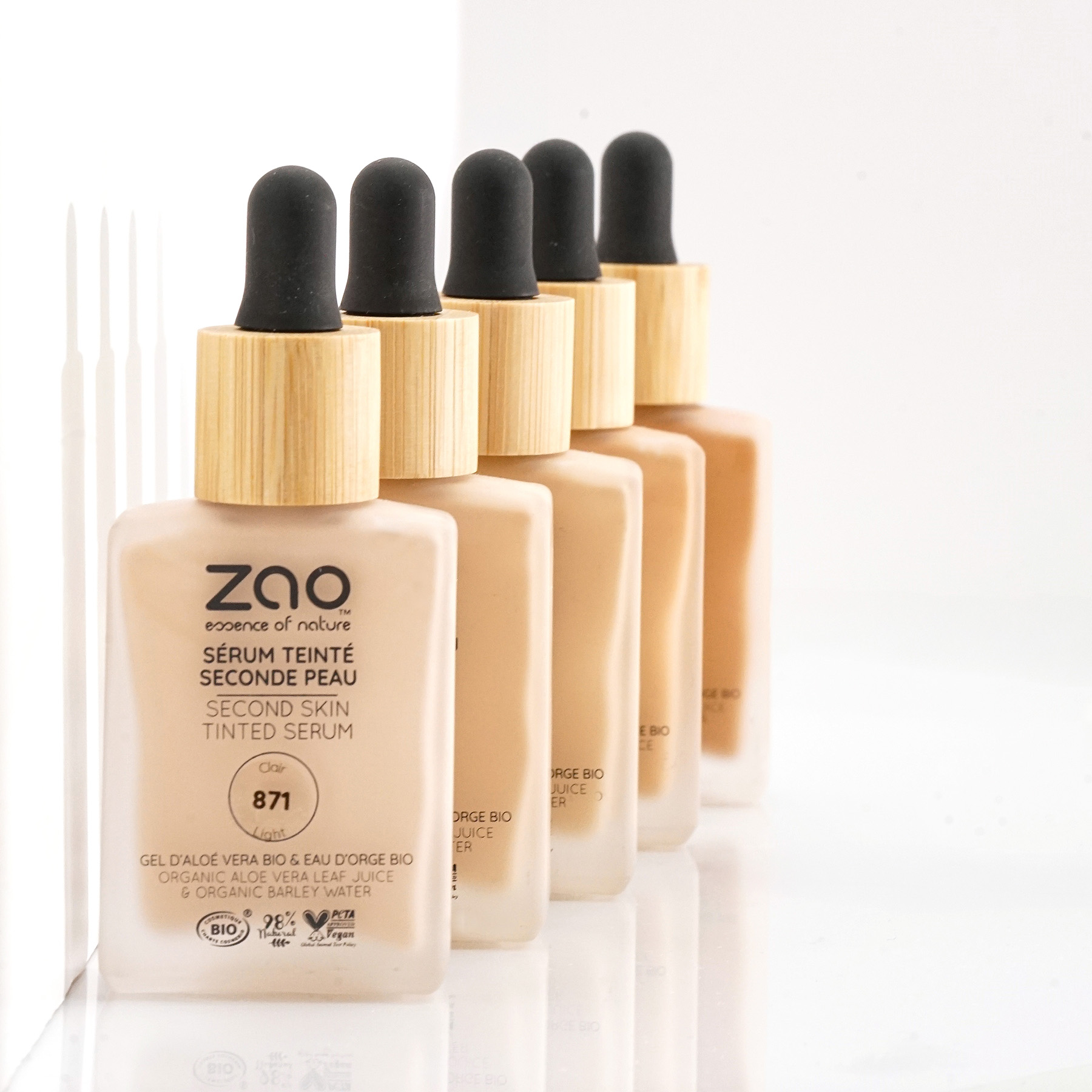 Second skin tinted serum-874 Medium