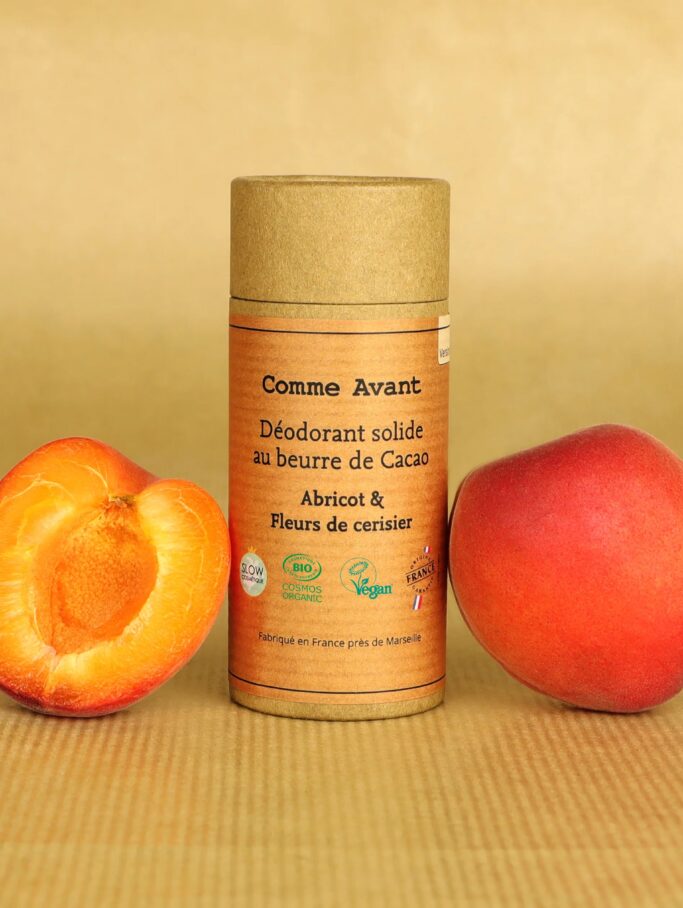 Déodorant solide- Abricot & fleurs de cerisier