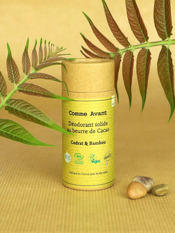 Déodorant solide- Cédrat & Bambou
