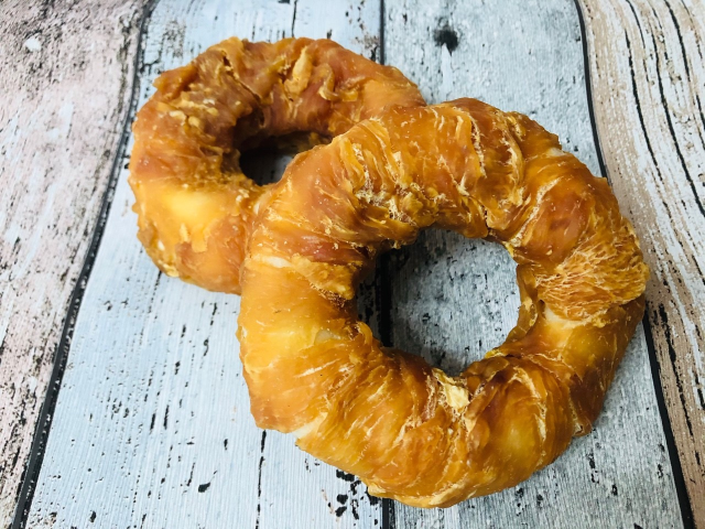 Beef and chicken bagel